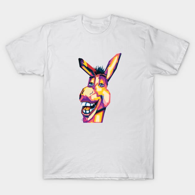 Donkey the Smile T-Shirt by Shuriken